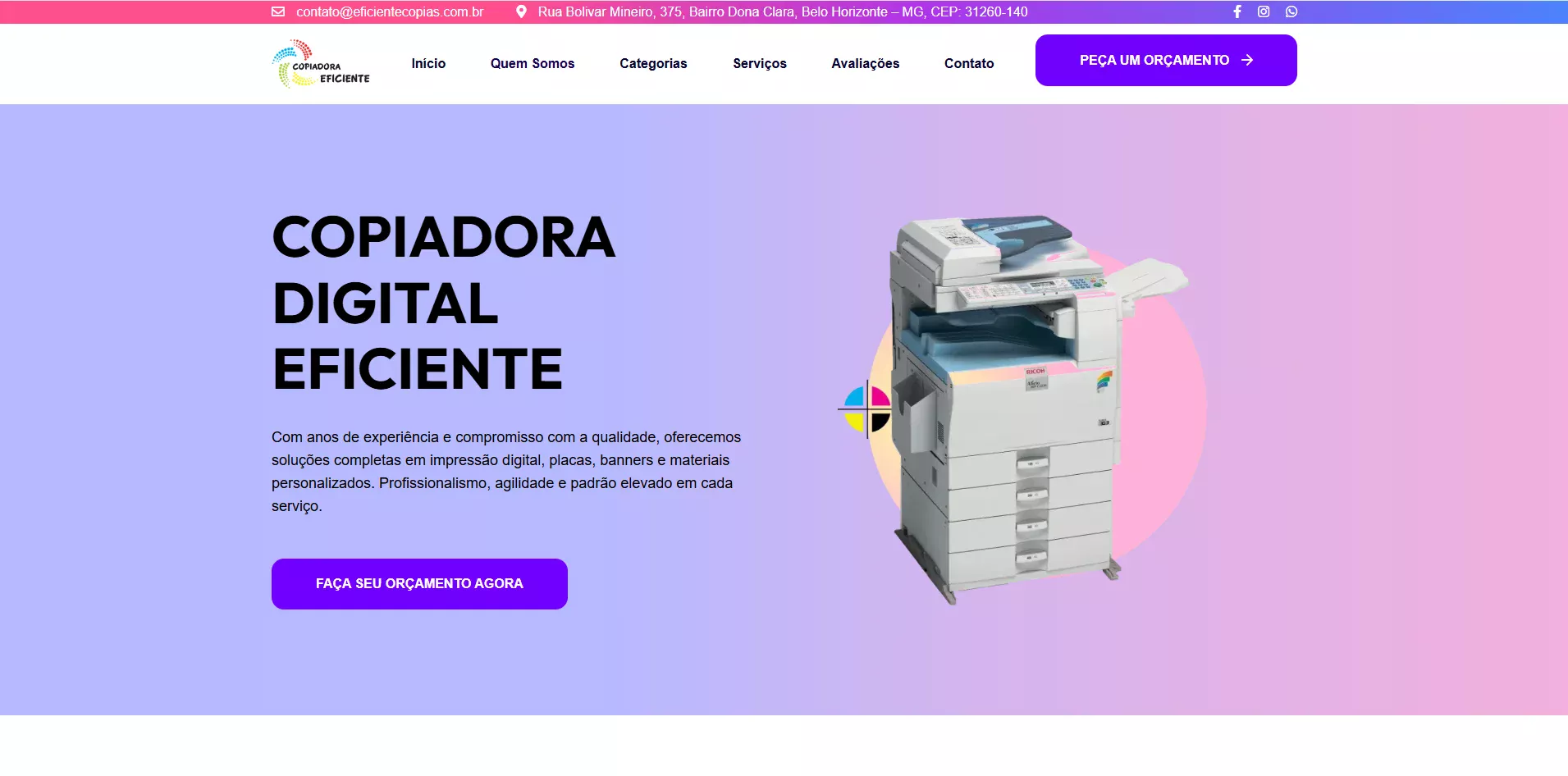 Copiadora Digital Eficiente